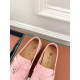 Replica loro pianasummer charms walk loafers in pink suede leather uk replica loro pianasummer charms walk loafers in pink suede leather uk