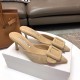 Replica Manolo Blahnik Maysale Kitten Heel 50Mm Mules In Beige Suede Uk - 2251 - Buddha Luxury