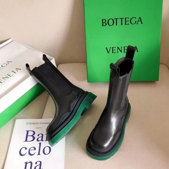 Replica Bottega Veneta Bv Tire Chelsea Boots With Green Outsole Uk - 2986 - Buddha Luxury