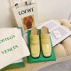 replica Bottega Veneta Mules In Butter Crocodile Embossed Leather UK