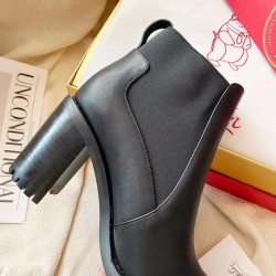 Christian Louboutin Black Marchacroche 70MM Ankle Boots UK