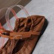 Replica Hermes 2491 UNK1942 Buddha Luxury Replica Hermes Jolly Ballet Flats In Brown Nappa Leather Uk - 2491 - Buddha Luxury