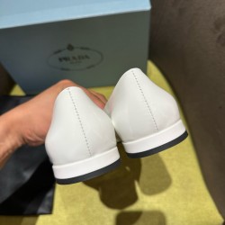 Prada Ballerinas in White Patent Leather UK