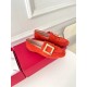 Replica Roger Vivier Soft Metal Buckle Loafers In Orange Suede UK replica Roger Vivier Soft Metal Buckle Loafers In Orange Suede UK