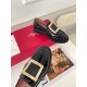 replica Roger Vivier Viv Rangers Loafers In Black Patent Leather UK
