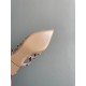 Replica Valentino Rockstud Flat Mules In Opal-grey Patent Leather UK replica Valentino Rockstud Flat Mules In Opal-grey Patent Leather UK