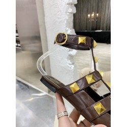 Valentino Roman Stud Ballet Flats In Fondant Calfskin Uk