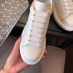 Alexander Mcqueen Trainers Oversized  With Pink Suede Heel Uk
