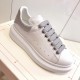 Replica Alexander Mcqueen Trainers Oversized  With Silver Glitter Heel Uk - 2279 - Buddha Luxury