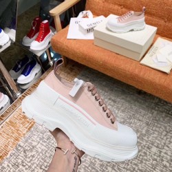 alexander mcqueenpink tread slick lace up sneakers uk alexander mcqueenpink tread slick lace up sneakers uk