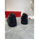 Replica Christian Louboutin Trainers Louis Junior Spikes  In Black Leather Uk - 2369 - Buddha Luxury