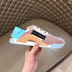 dolce & gabbanans1 slip-on sneakers blue/nude uk