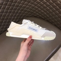 Dolce & Gabbana Dolce & Gabbana Lace Panel Chunky Low Top Trainers White Dolce & Gabbana Dolce & Gabbana Lace Panel Chunky Low Top Trainers White