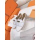 Replica Hermes 2954 H1817 Buddha Luxury Replica Hermesoz Mules With Fringed In White Leather Uk - 2954 - Buddha Luxury