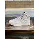 Replica Jimmy Choo 2409 JC553 Buddha Luxury Replica Jimmy Choo Hawaii High-Top Trainers In White Leather Uk - 2409 - Buddha Luxury