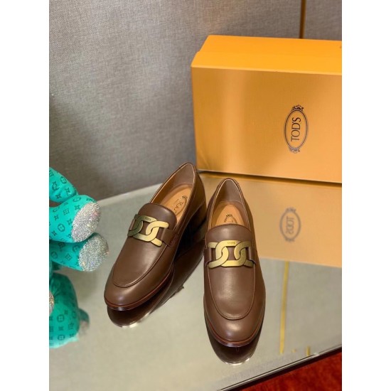Replica Tods 2628 749 Replica Todscuoio Loafers In Brown Calfskin Uk - 2628 - Buddha Luxury
