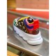 replica versacemulticolour chain reaction sneakers with leopard print uk