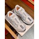 Versace Trigreca Low Top White Trainers Pair Top View in white and gold Top-down pair view of Versace Trigreca Low Top White Trainers with Greca toe detailing and laces in white and gold