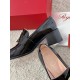 Replica Roger Vivier Viv Rangers Strass Buckle Loafers in Black Patent Leather UK replica Roger Vivier Viv Rangers Strass Buckle Loafers in Black Patent Leather UK
