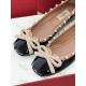 Replica Valentino Rockstud Ballerina In Black Patent Leather Uk - 2475 - Buddha Luxury