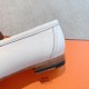replica hermesparis loafers in white goatskin uk
