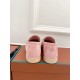 Replica loro pianasummer charms walk loafers in pink suede leather uk replica loro pianasummer charms walk loafers in pink suede leather uk