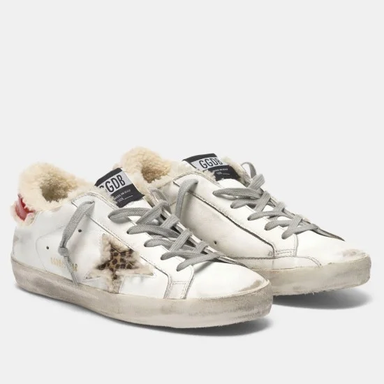 Replica Golden Goose 2228 GG74 Buddha Luxury Replica Golden Goose Trainers Super-Star With Shearling-Lined Uk - 2228 - Buddha Luxury