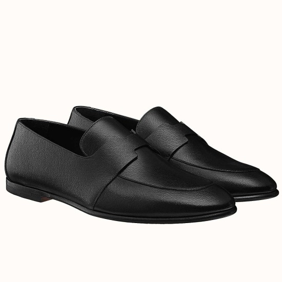 Replica Hermesancora Loafers In Black Goatskin Uk - 2632 - Buddha Luxury Replica Hermesancora Loafers In Black Goatskin Uk - 2632 - Buddha Luxury