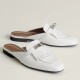 Replica Hermes 2954 H1817 Buddha Luxury Replica Hermesoz Mules With Fringed In White Leather Uk - 2954 - Buddha Luxury