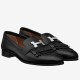 Replica Hermesroyal Loafers In Black Calfksin Uk - 2596 - Buddha Luxury