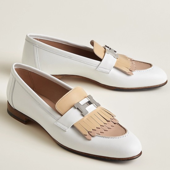 replica hermesroyal loafers in multicolor calfksin uk