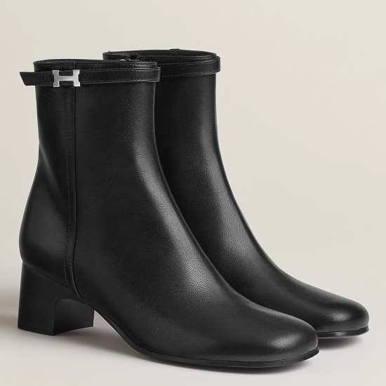 Replica Hermes 3103 H1970 Buddha Luxury Replica Hermes Imperial 50 Ankle Boots In Black Calfskin Uk - 3103 - Buddha Luxury