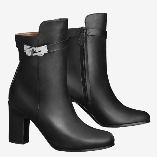 Replica Hermes 3016 H411 Buddha Luxury Replica Hermes Black Joueuse Ankle Boots Uk - 3016 - Buddha Luxury