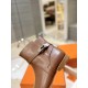 replica Hermes Neo Ankle Boots in Brown Calfskin UK