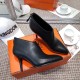 Replica Hermes Virginia Ankle Boot In Black Leather Uk - 3026 - Buddha Luxury