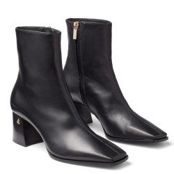 Jimmy Choo Bryelle 65Mm Ankle Boots In Black Leather Uk