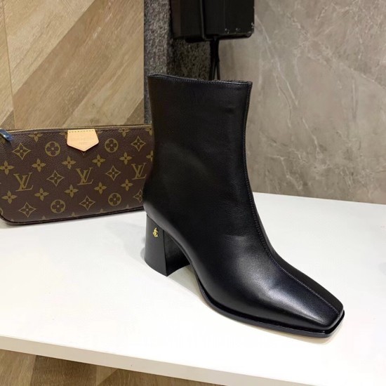 Replica Jimmy Choo Bryelle 65Mm Ankle Boots In Black Leather Uk - 3032 - Buddha Luxury