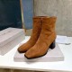 Replica Jimmy Choo 3034 JC537 Buddha Luxury Replica Jimmy Choo Bryelle 65Mm Ankle Boots In Brown Suede Uk - 3034 - Buddha Luxury
