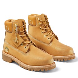 Jimmy Choo Jc X Timberland/F Nubuck Leather Boots Uk