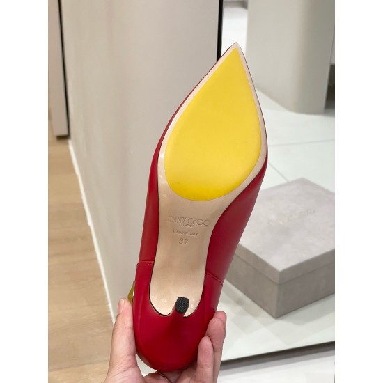 Replica Jimmy Choo 3086 JC1605 Buddha Luxury Replica Jimmy Choo Nell Ankle Boots 85Mm In Red Leather Uk - 3086 - Buddha Luxury