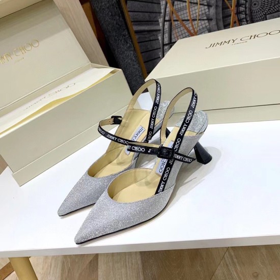 Replica Jimmy Choo Ray 65mm Slingback Pumps In Glitter UK replica Jimmy Choo Ray 65mm Slingback Pumps In Glitter UK