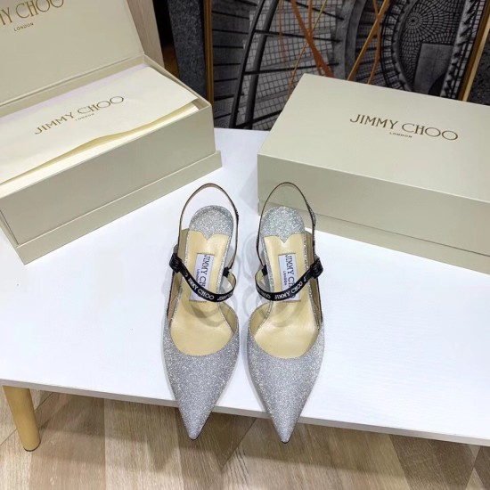 Replica Jimmy Choo Ray 65mm Slingback Pumps In Glitter UK replica Jimmy Choo Ray 65mm Slingback Pumps In Glitter UK