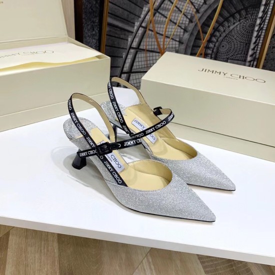 Replica Jimmy Choo Ray 65mm Slingback Pumps In Glitter UK replica Jimmy Choo Ray 65mm Slingback Pumps In Glitter UK