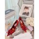 Replica Jimmy Choo Alia 85Mm Pumps In Red Crystal Uk - 3224 - Buddha Luxury