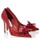 Replica Jimmy Choo Avril 100mm Pumps In Red Crystal UK replica Jimmy Choo Avril 100mm Pumps In Red Crystal UK