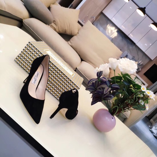 Replica Jimmy Choo 3207 JC511 Buddha Luxury Replica Jimmy Choo Love 85Mm Pumps In Black Suede Leather Uk - 3207 - Buddha Luxury