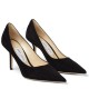 Replica Jimmy Choo 3207 JC511 Buddha Luxury Replica Jimmy Choo Love 85Mm Pumps In Black Suede Leather Uk - 3207 - Buddha Luxury