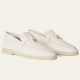 Replica loro pianasummer charms walk loafers in white suede leather uk replica loro pianasummer charms walk loafers in white suede leather uk