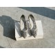 replica Manolo Blahnik Hangisi 70 Pumps In Grey Lace UK
