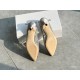 replica Manolo Blahnik Hangisi 70 Pumps In Grey Lace UK